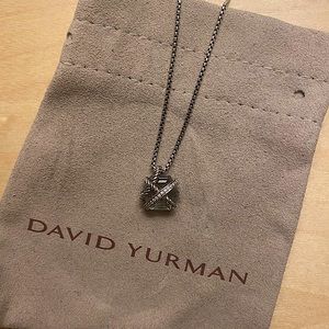 David Yurman cable wrap necklace